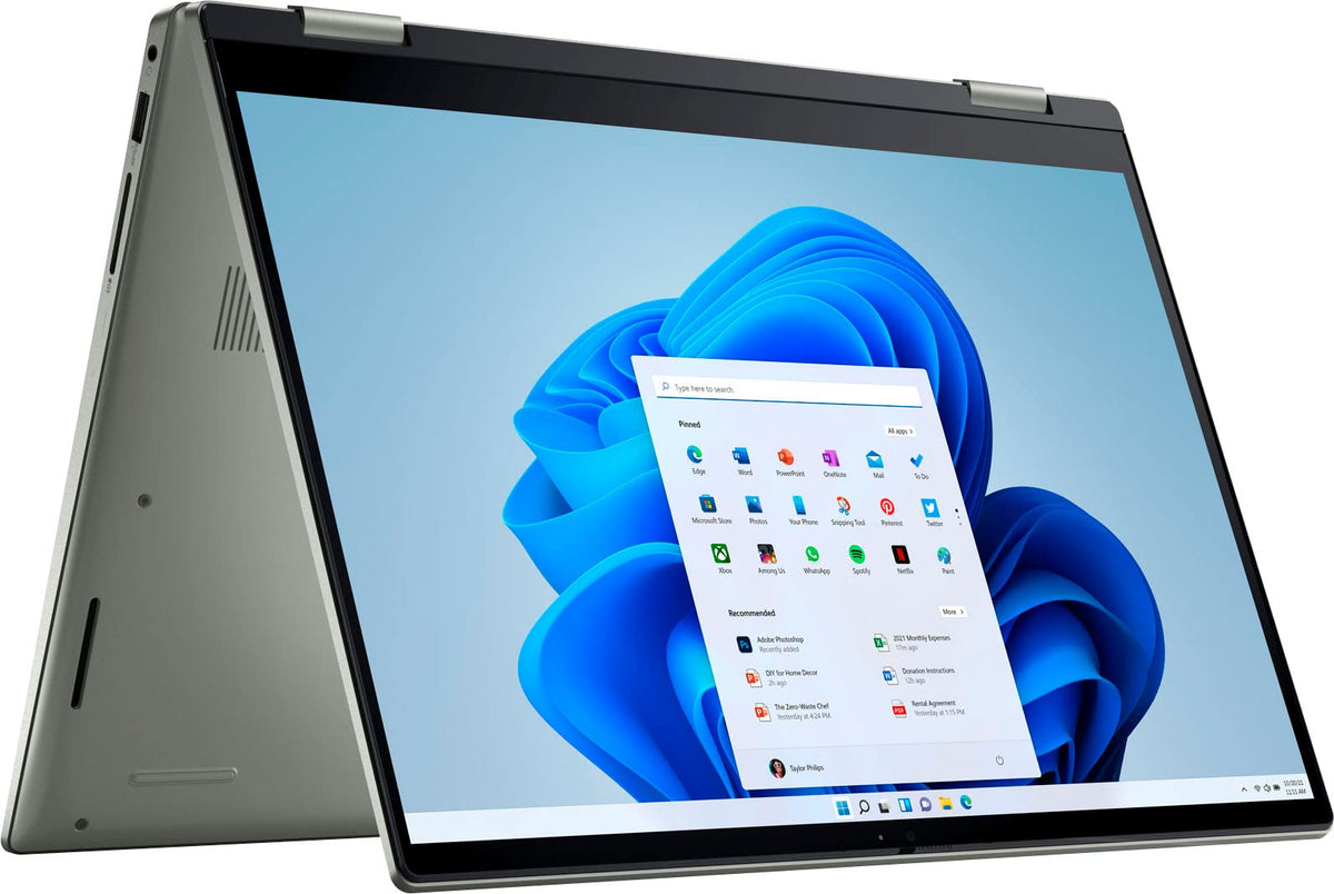 Dell Inspiron 2in1 14”Touch Laptop – Ryzen 7 – 16GB RAM–512GB SSD - Pebble Green