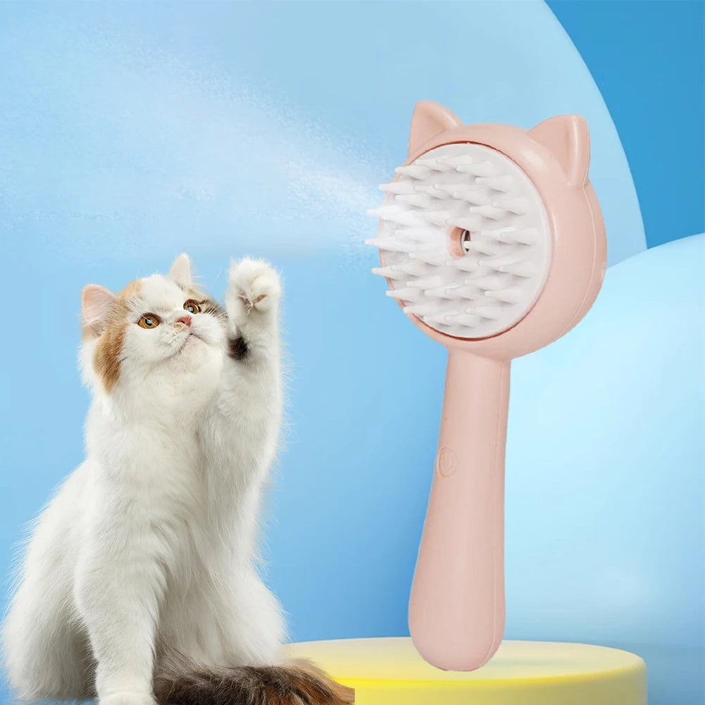 Rechargeable Mist Hair Cleaning Brush