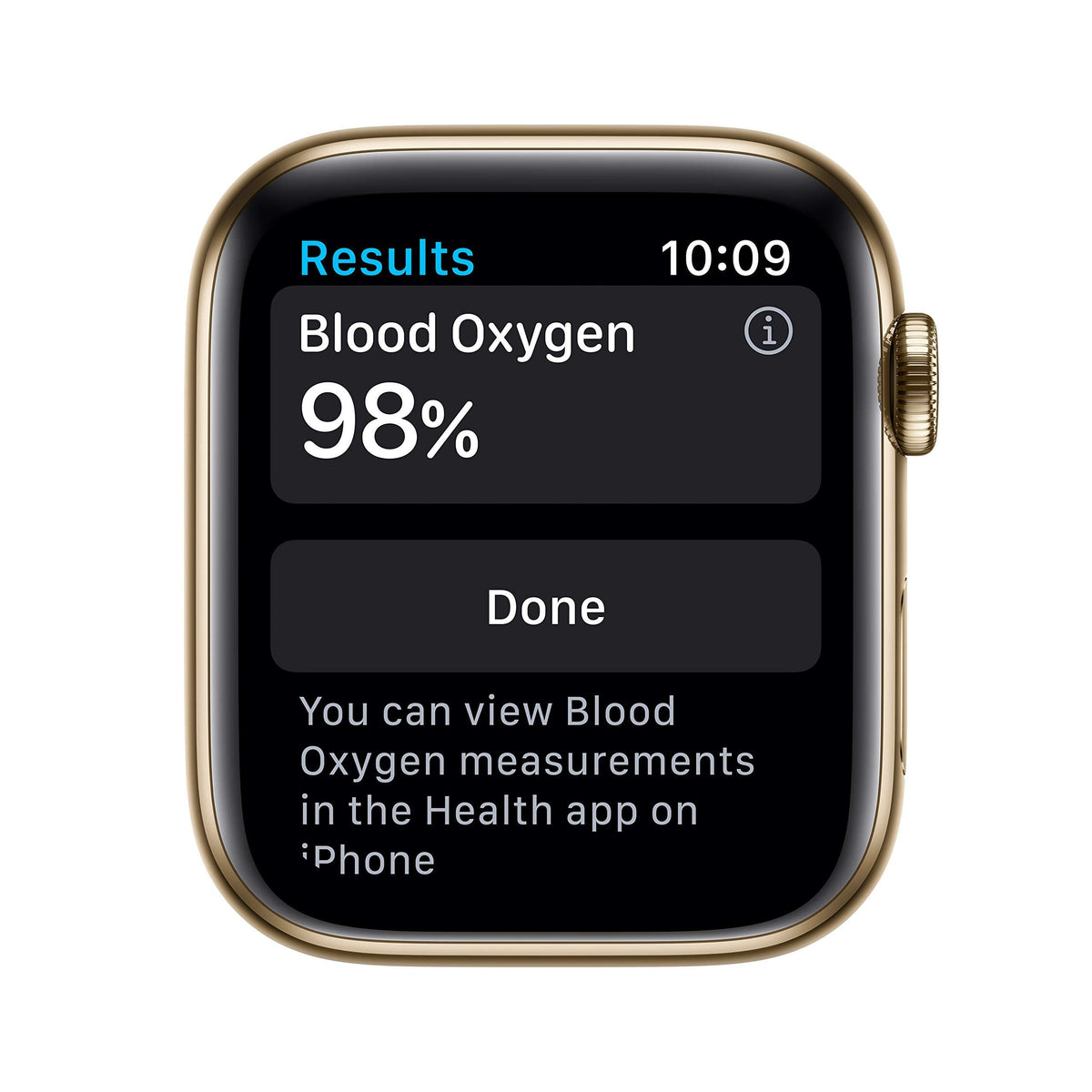 Apple Watch Series 6 (GPS + Cellular, 44mm) - Gold Stainless Steel Case with Gold Milanese Loop - M07P3LL/A