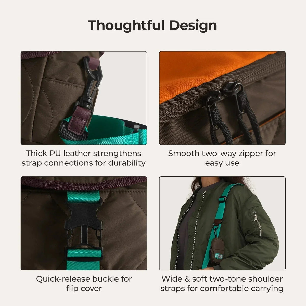 (FREE GIFT) Paz 4L Camera Sling