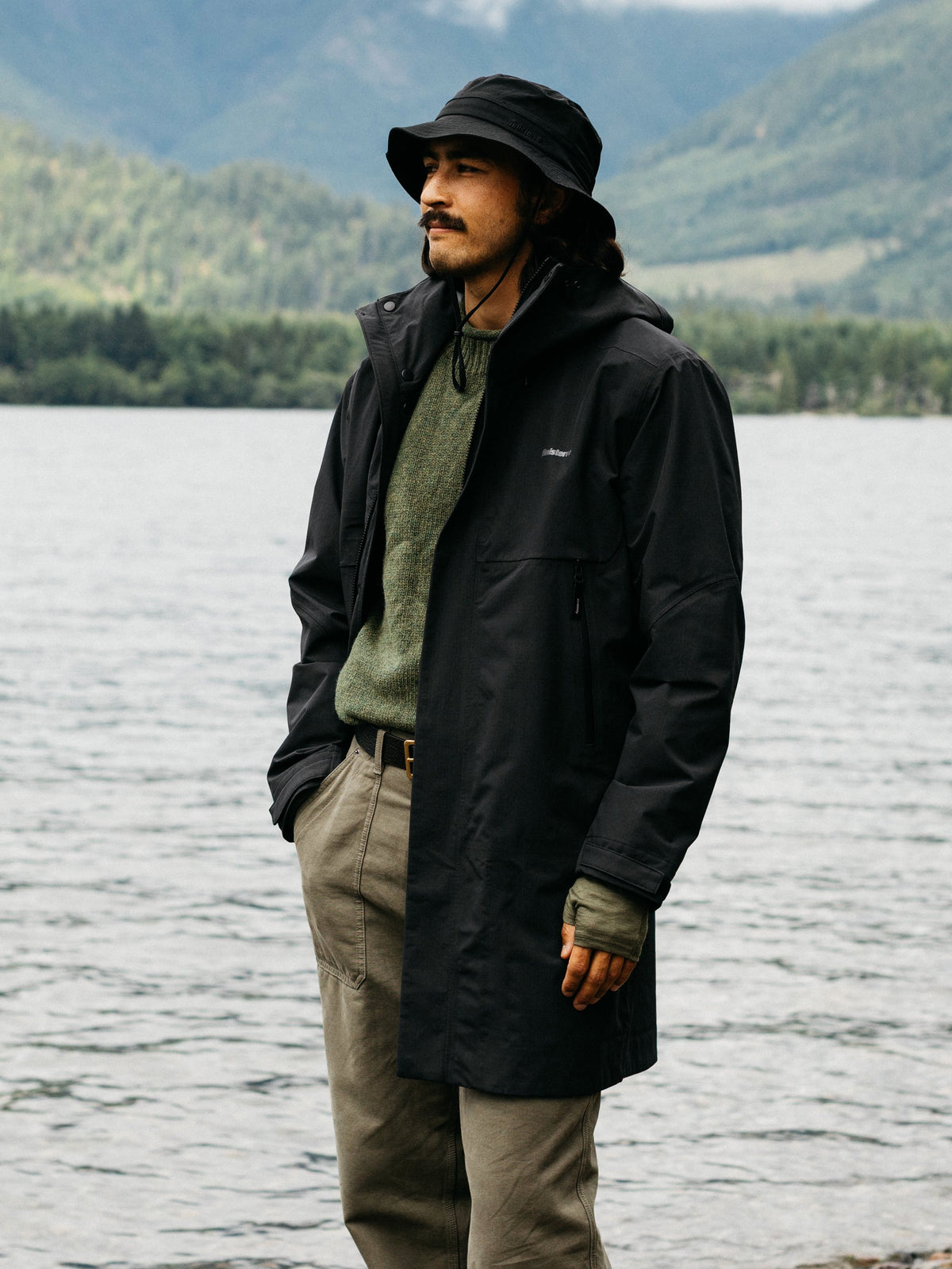 Men's Longline Stormbird Waterproof Jacket