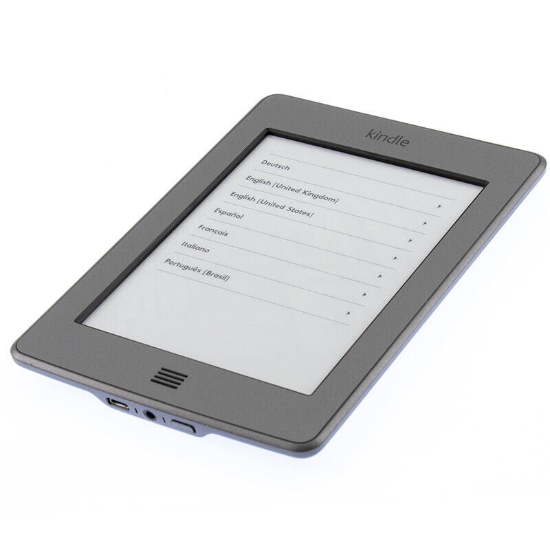 Amazon Kindle Touch 6" - 4th Generation (2011) - WiFi  - Graphite - B005890G84