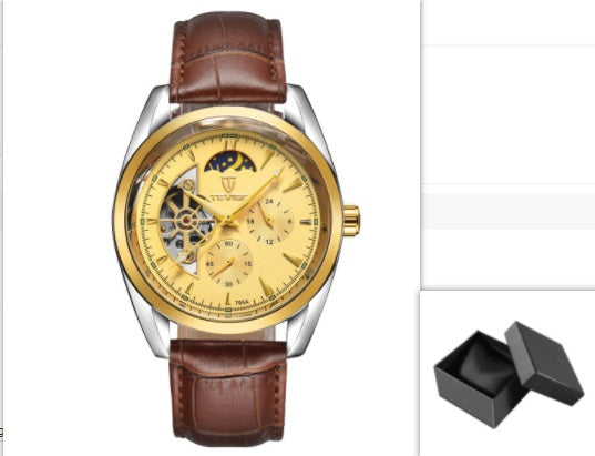 P Katwis Tourbillon Automatic Waterproof Watch for Men