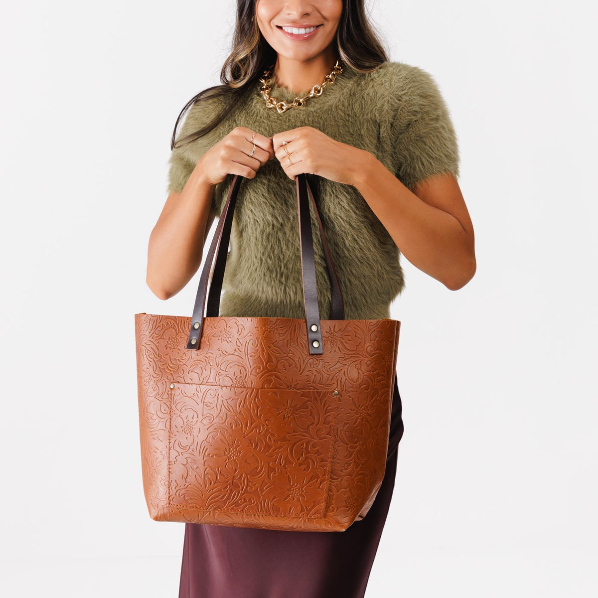 'Almost Perfect' Leather Tote Bag