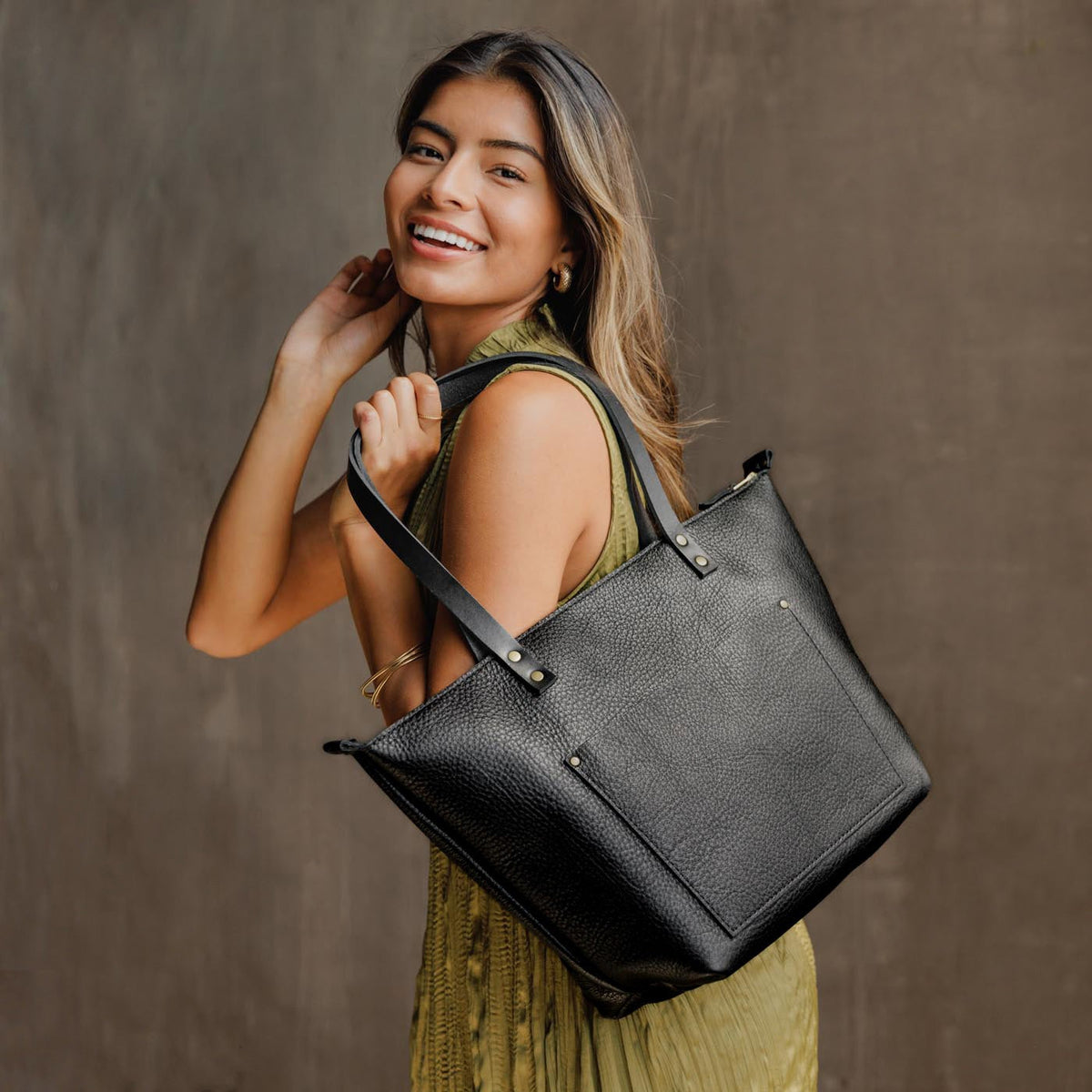 'Almost Perfect' Leather Tote Bag