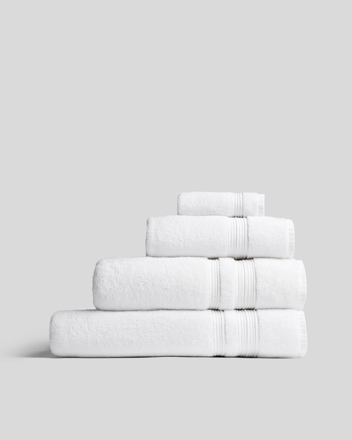 Classic Turkish Cotton Towels (White)