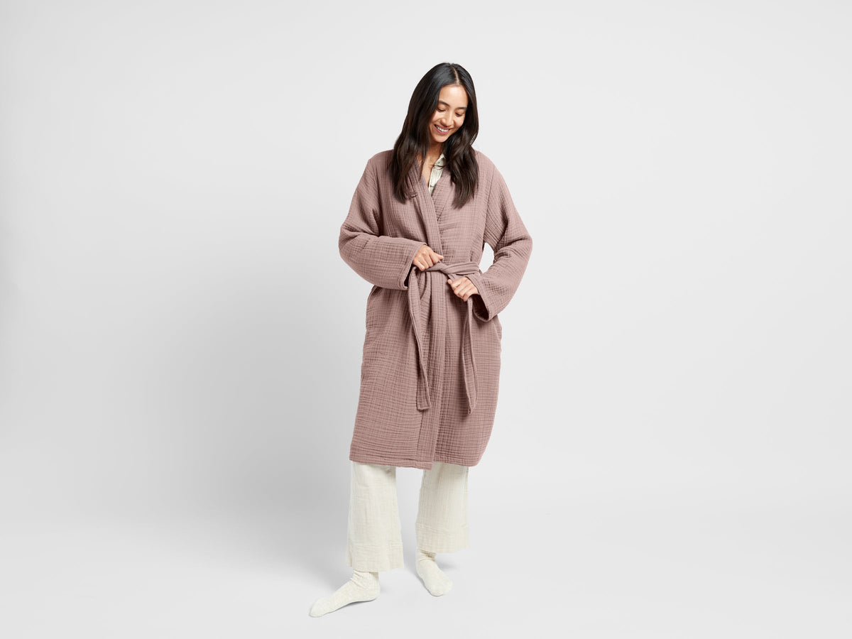 Cloud Cotton Robe - FINAL SALE (Clover)