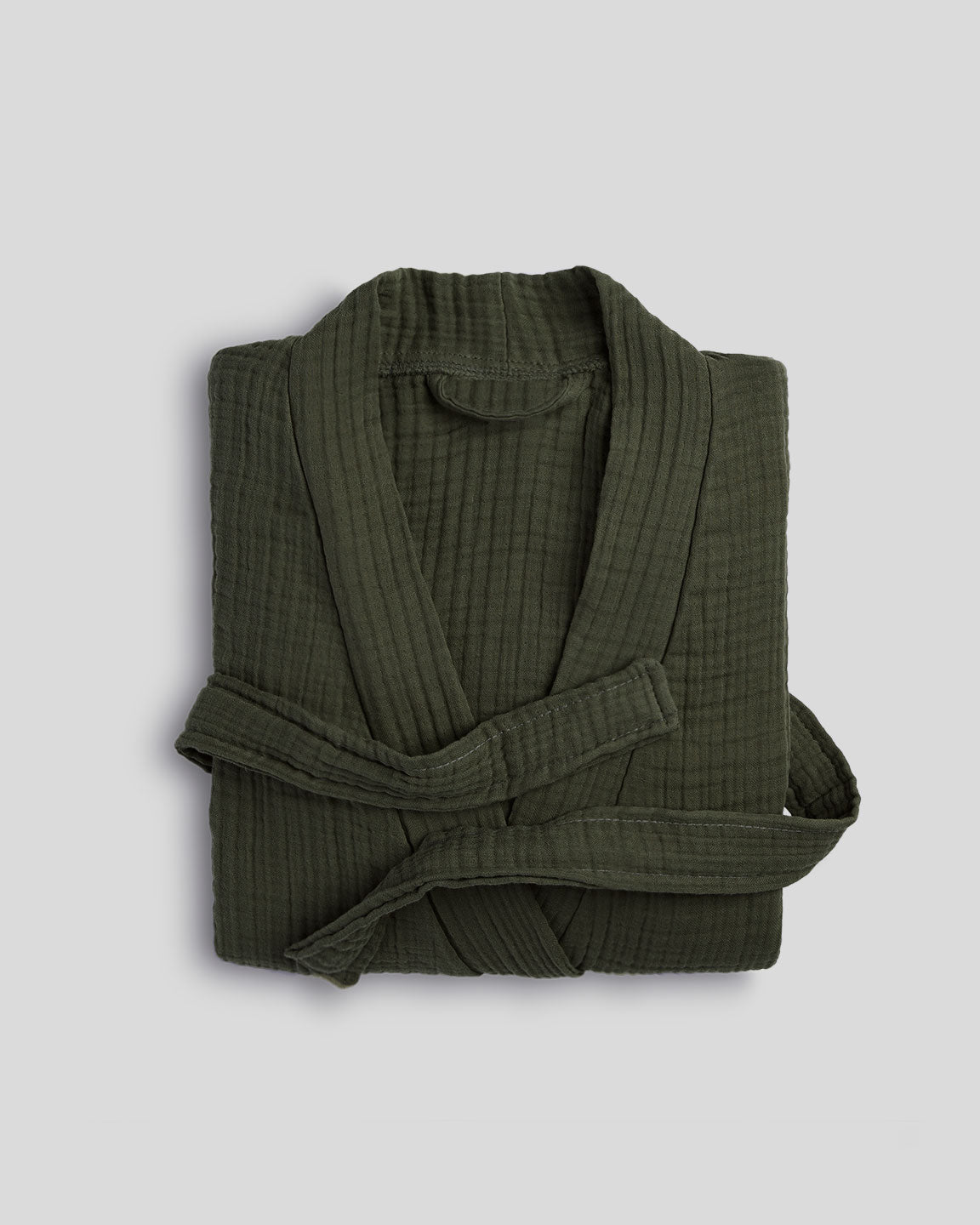 Cloud Cotton Robe (Evergreen)