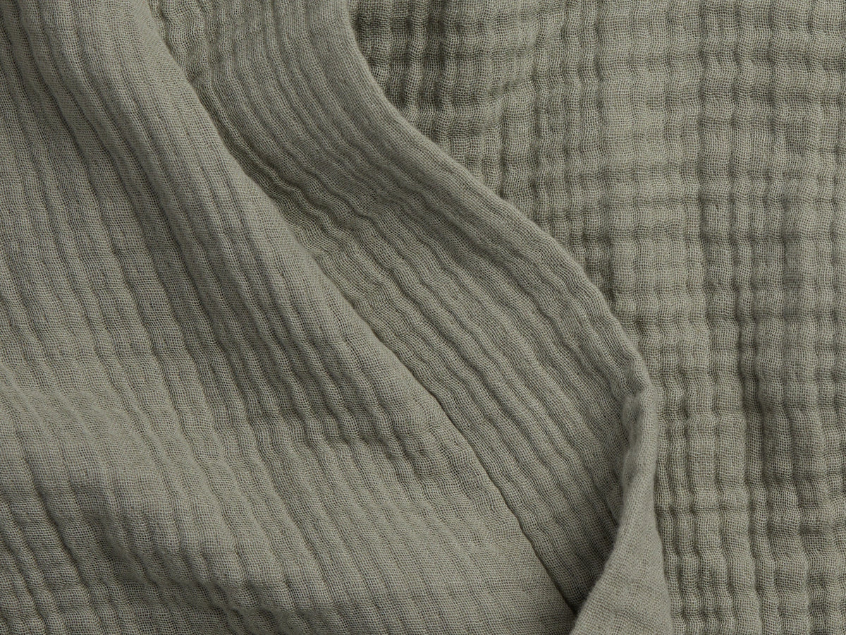 Cloud Cotton Robe (Moss)