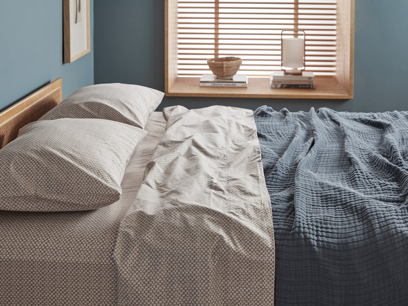 Cloud Linen Gauze Bed Blanket - FINAL SALE (Dusk)