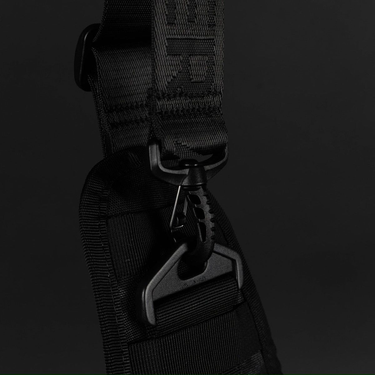 9L Tactical Sling Bag Black Leopard