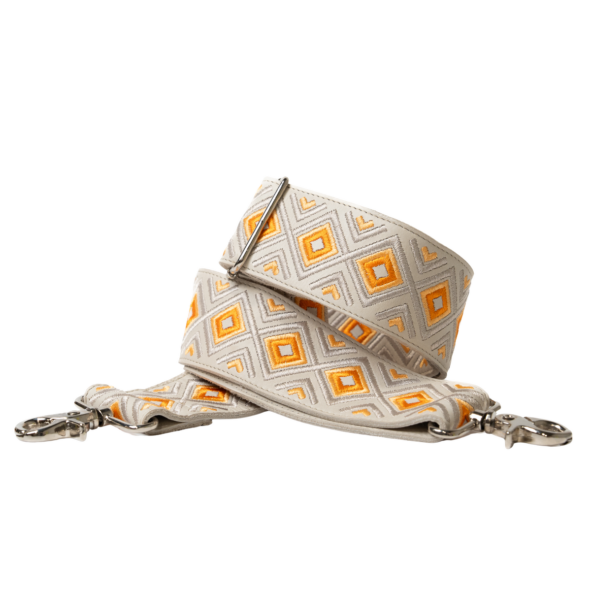 Creamsicle Leather Shoulder Strap