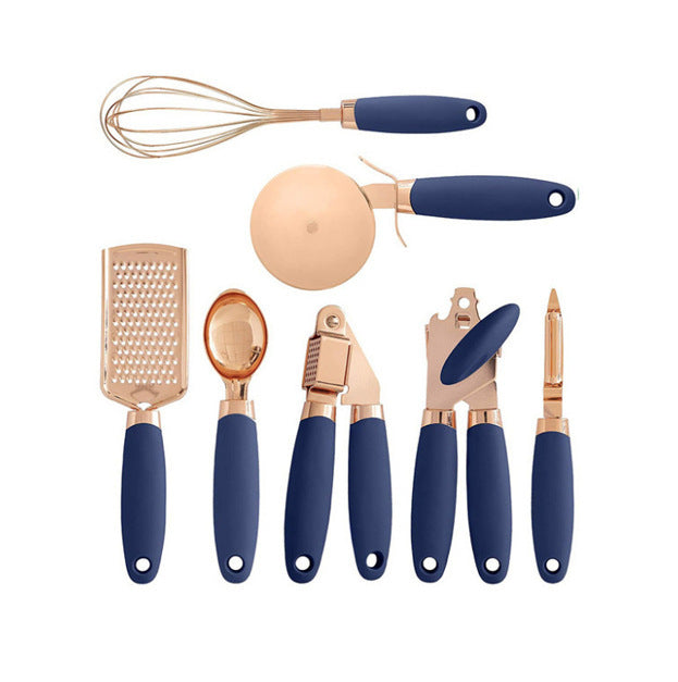 Copper-Plated Kitchen Peeler Set