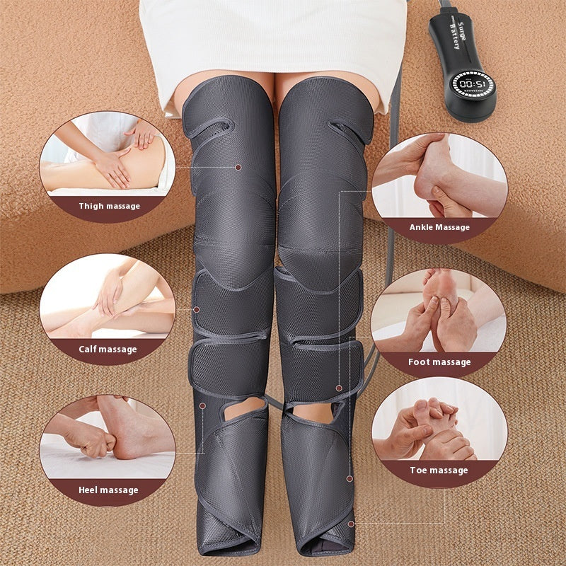 Pneumatic Leg Kneading & Compression Massager