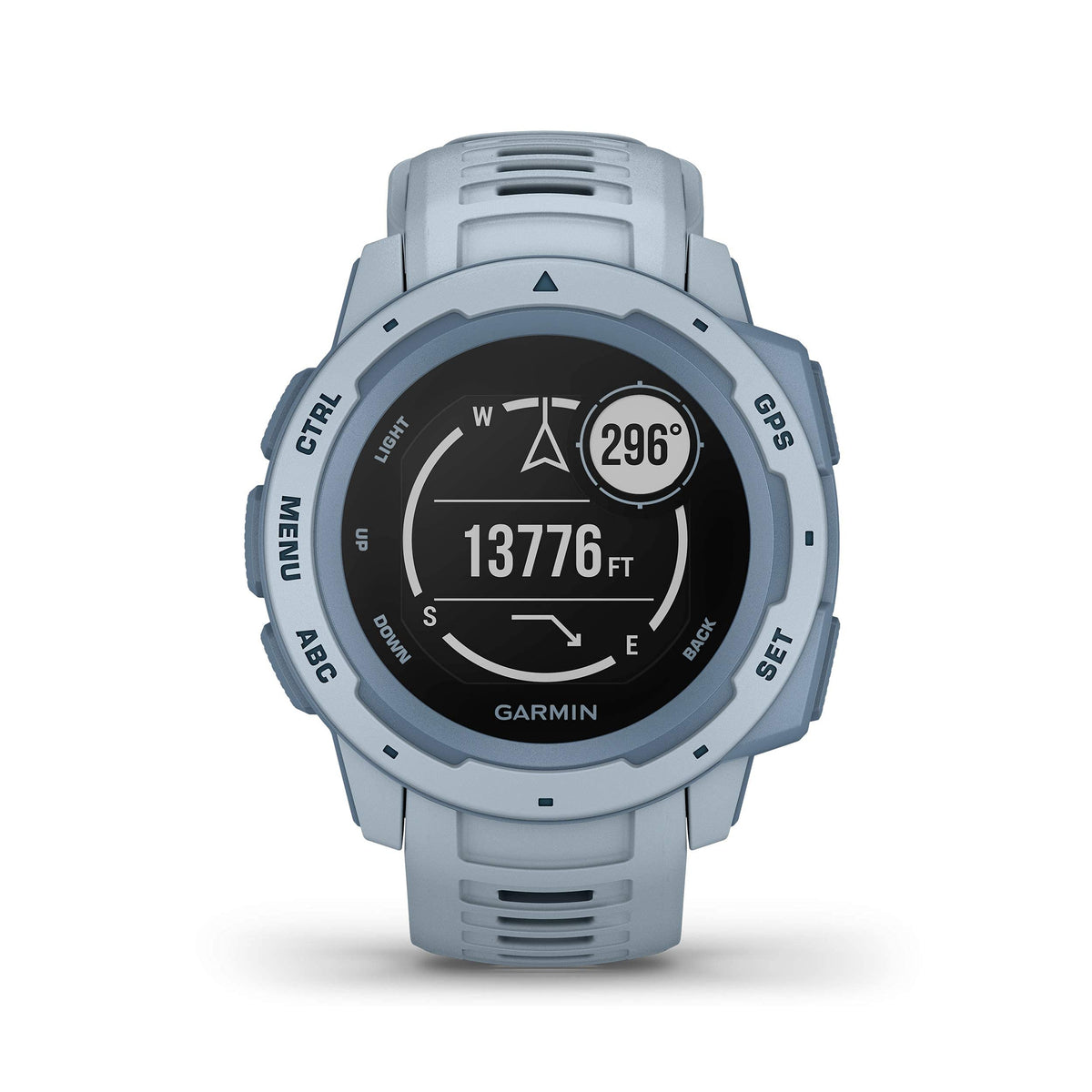 Garmin - Instinct GPS Smartwatch 45mm Fiber-Reinforced Polymer - Sea Foam - 010-02064-64