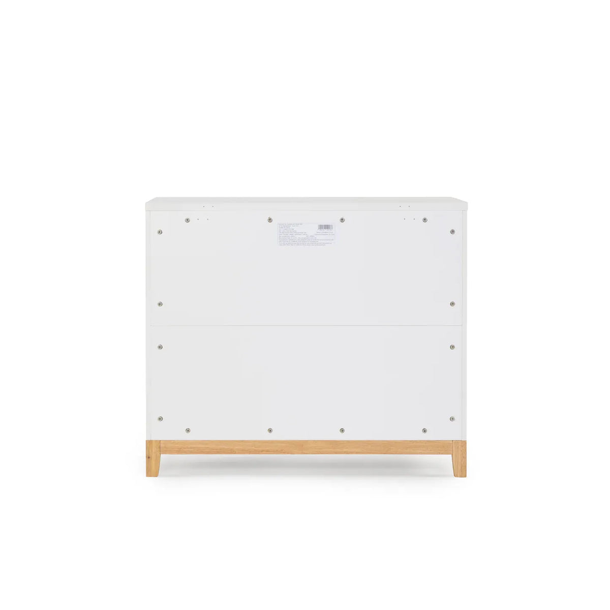 Dadada Lala Big 6-Drawer Dresser - White / Natural