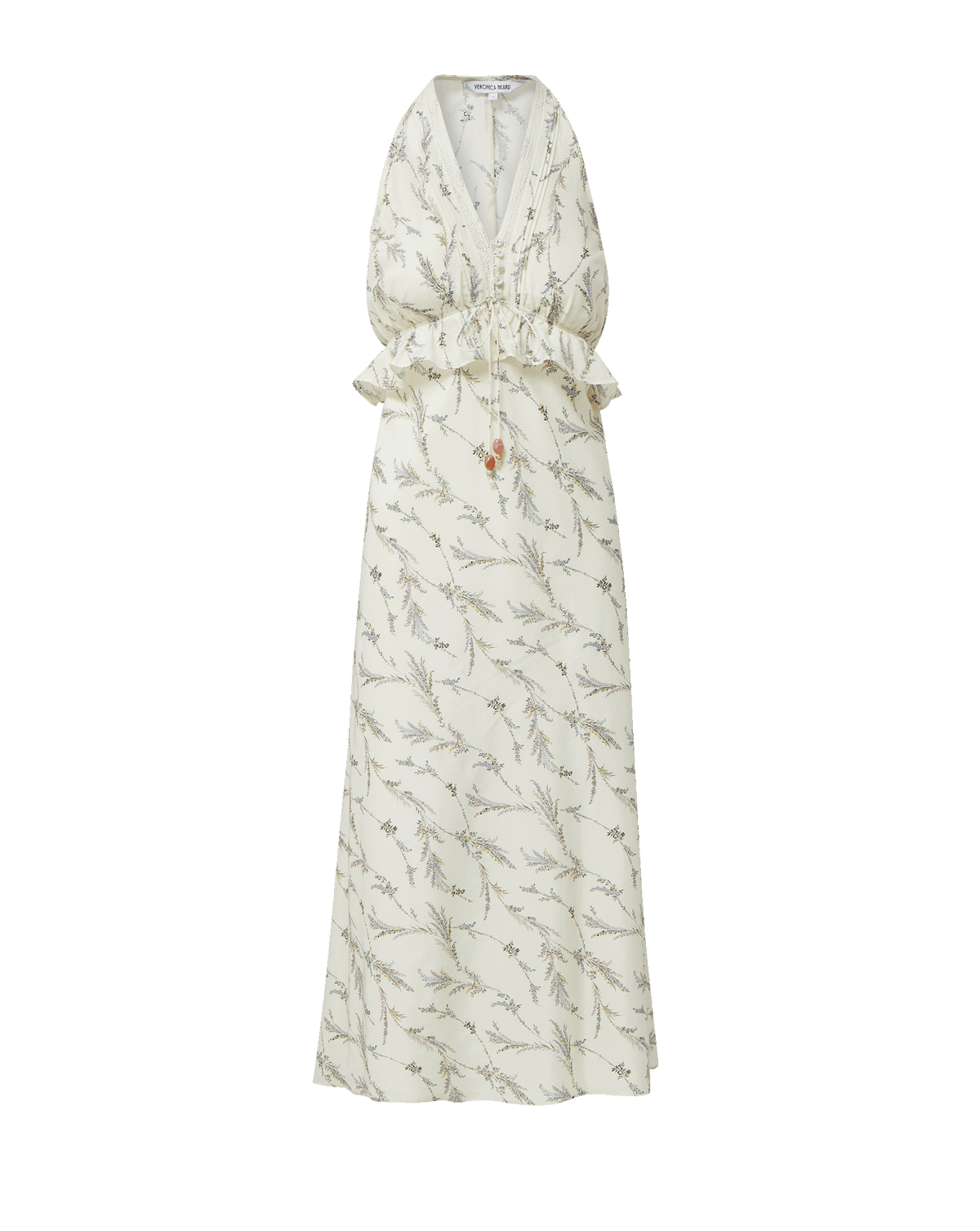 Dominick Sleeveless Floral Midi Dress