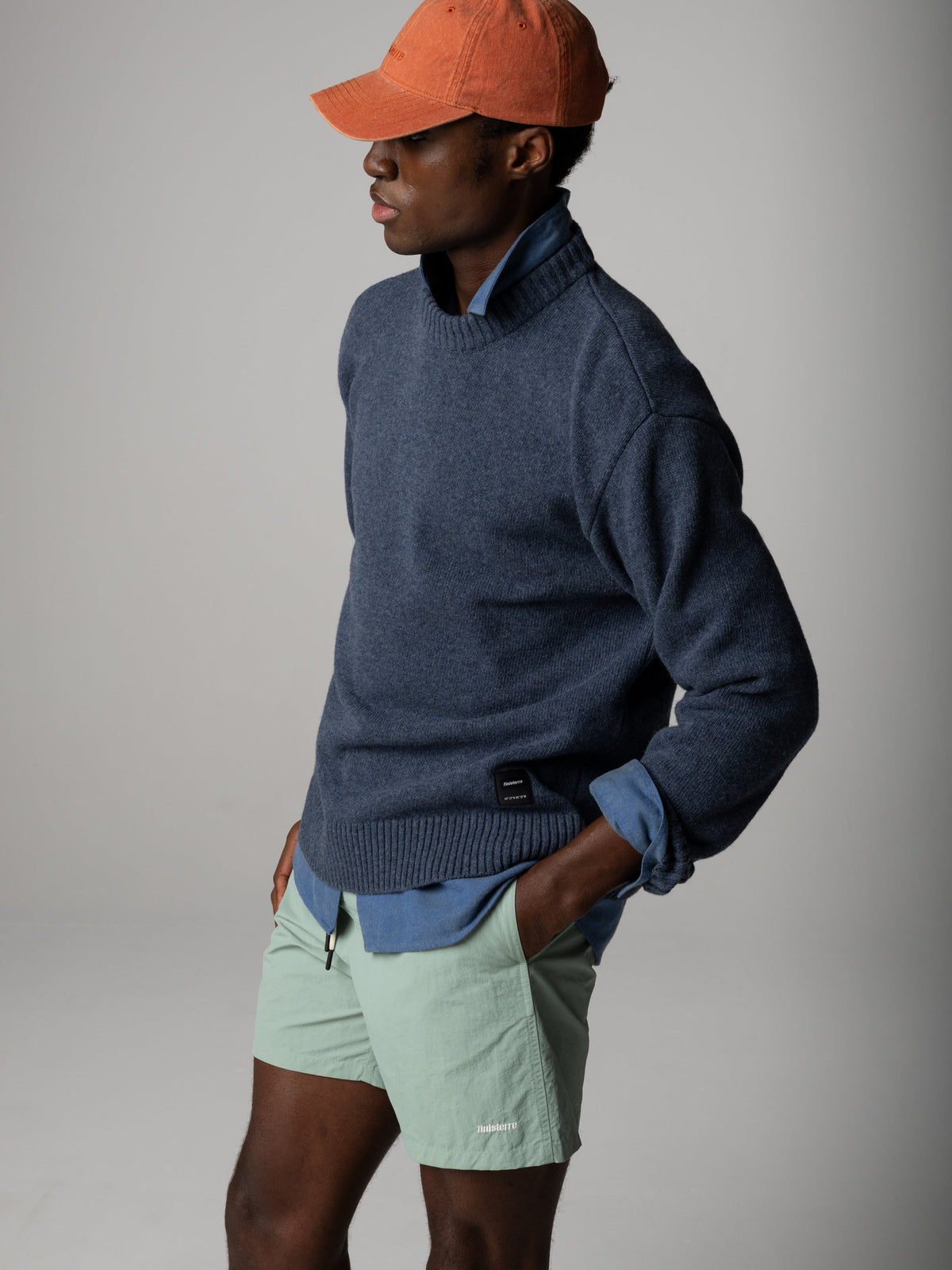 Men's Escall Crew Neck Knit Jumper
