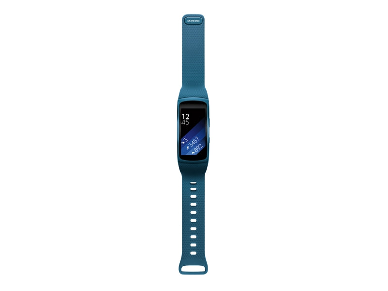 Samsung Gear Fit 2 Fitness Watch + Heart Rate (Large) - Blue - SM-R3600ZBAXAR
