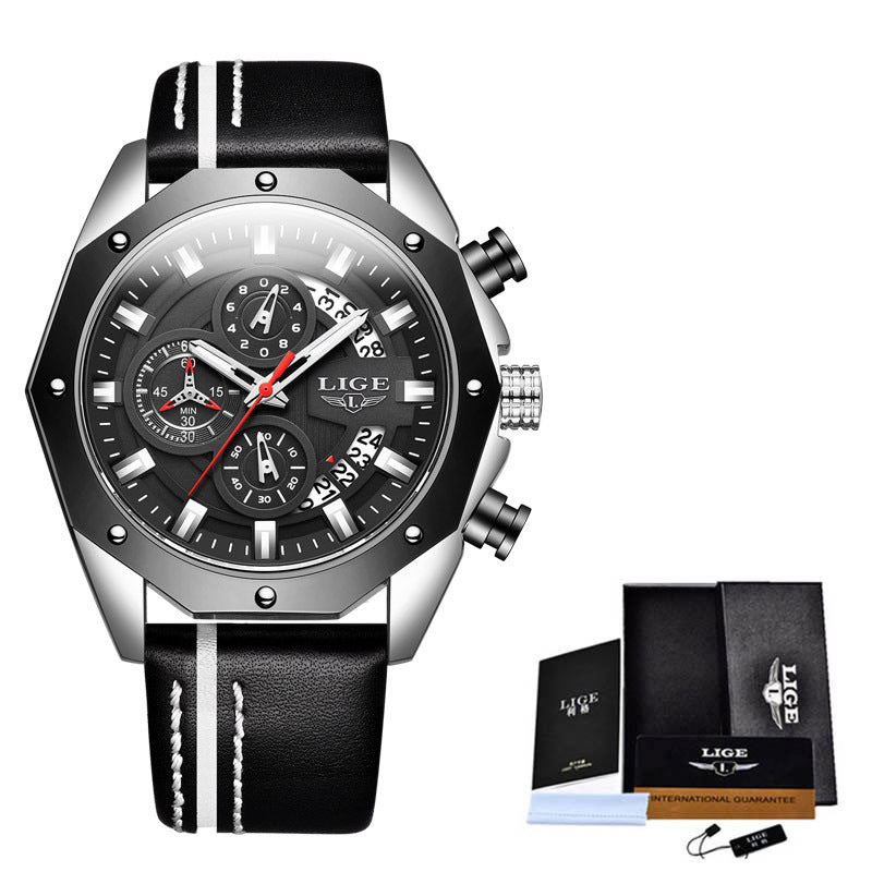 Waterproof Quartz Chronograph Wristwatch