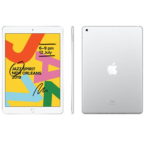 iPad 10.2" (7th Gen, 2019) 128GB - Silver (Wi-Fi + Cellular)