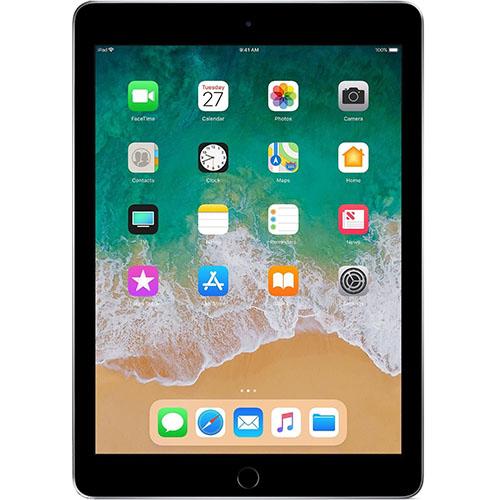 iPad 9.7" (6th Gen, 2018) 128GB - Space Gray (Wi-Fi + Cellular)