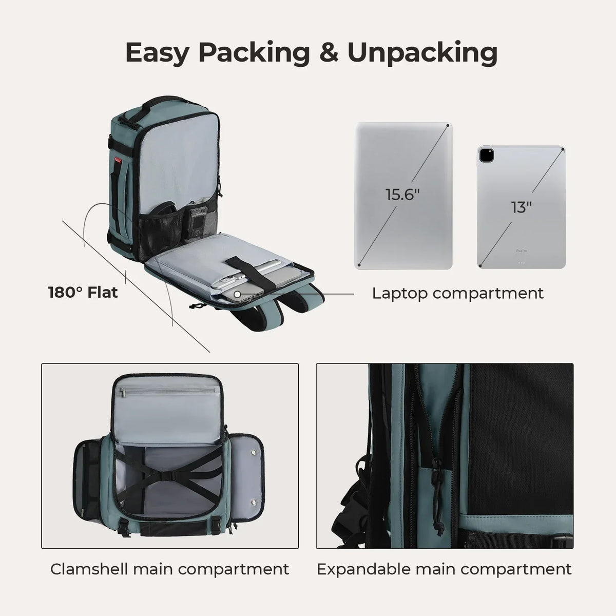 Blast Mesh Travel Backpack