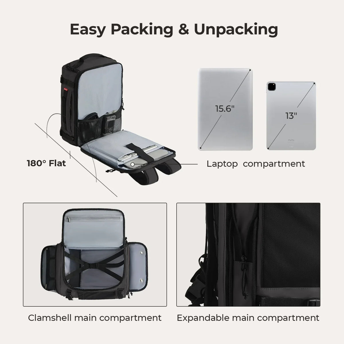 Blast Mesh Travel Backpack