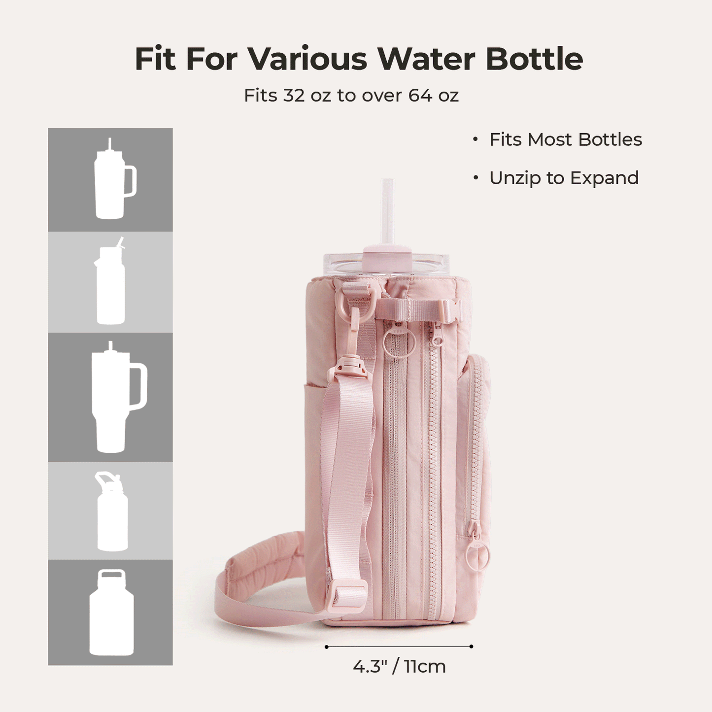 Paz Water Bottle Sling