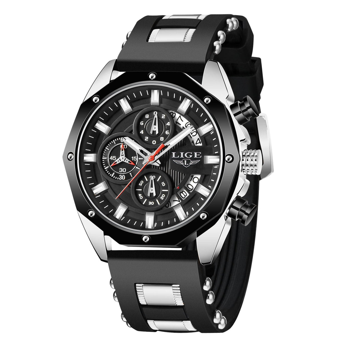 Waterproof Quartz Chronograph Wristwatch