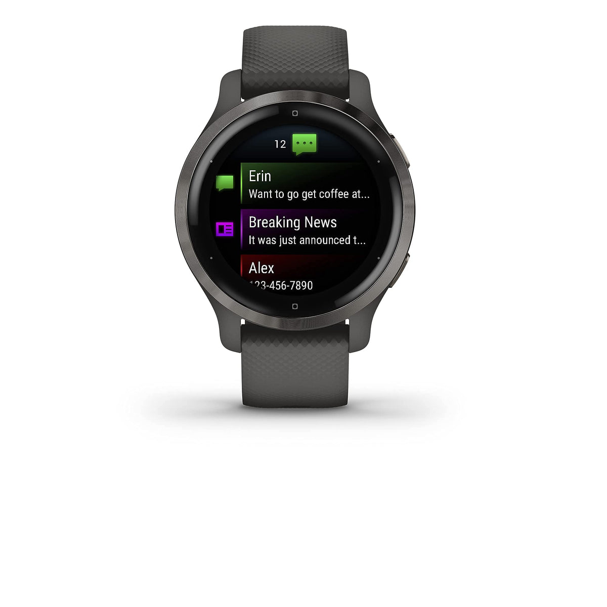 Garmin Venu 2S GPS Smartwatch 28mm Fiber-Reinforced Polymer - 010-02429-00