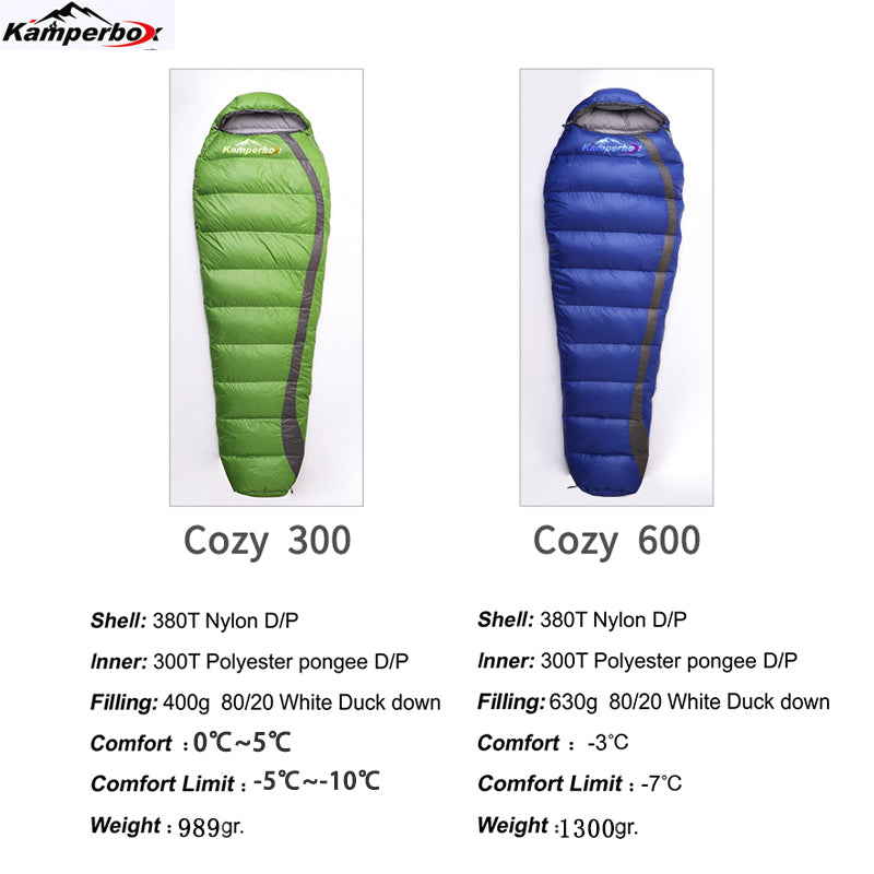 Kamperbox Ultralight Down Sleeping Bag