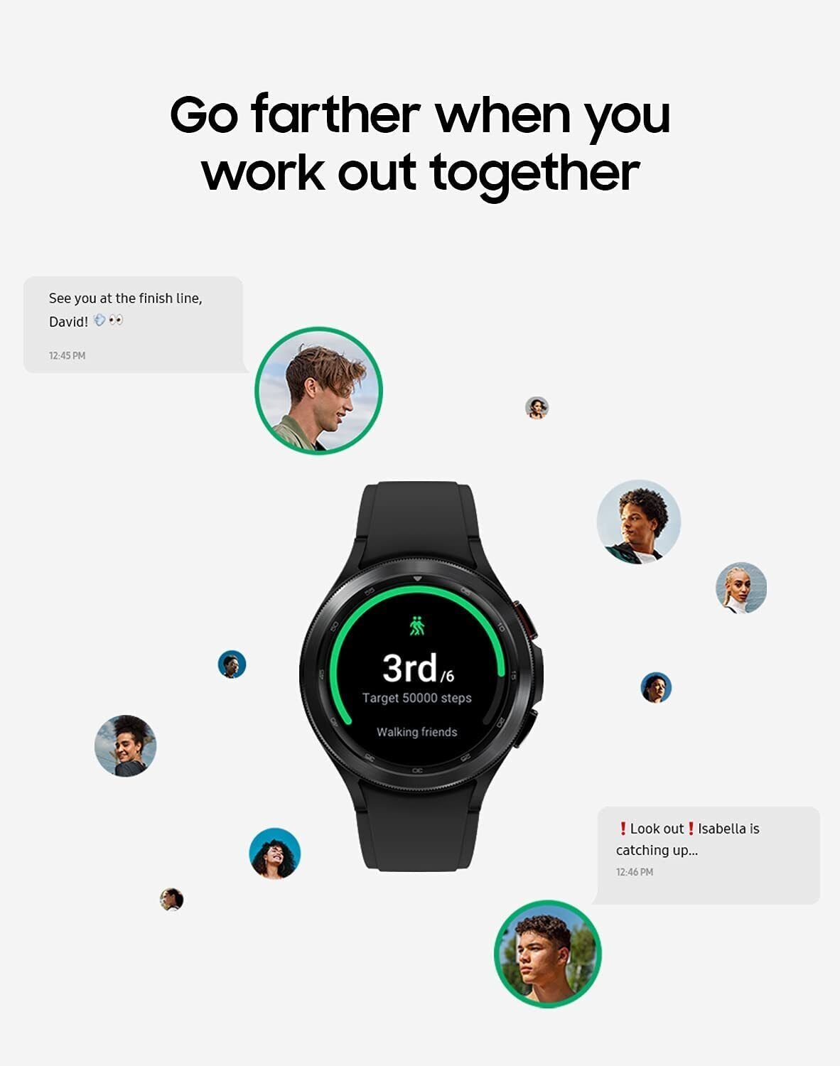 Samsung Galaxy Watch 4 Classic Stainless Steel 42mm LTE Black - SM-R885UZKAXAA