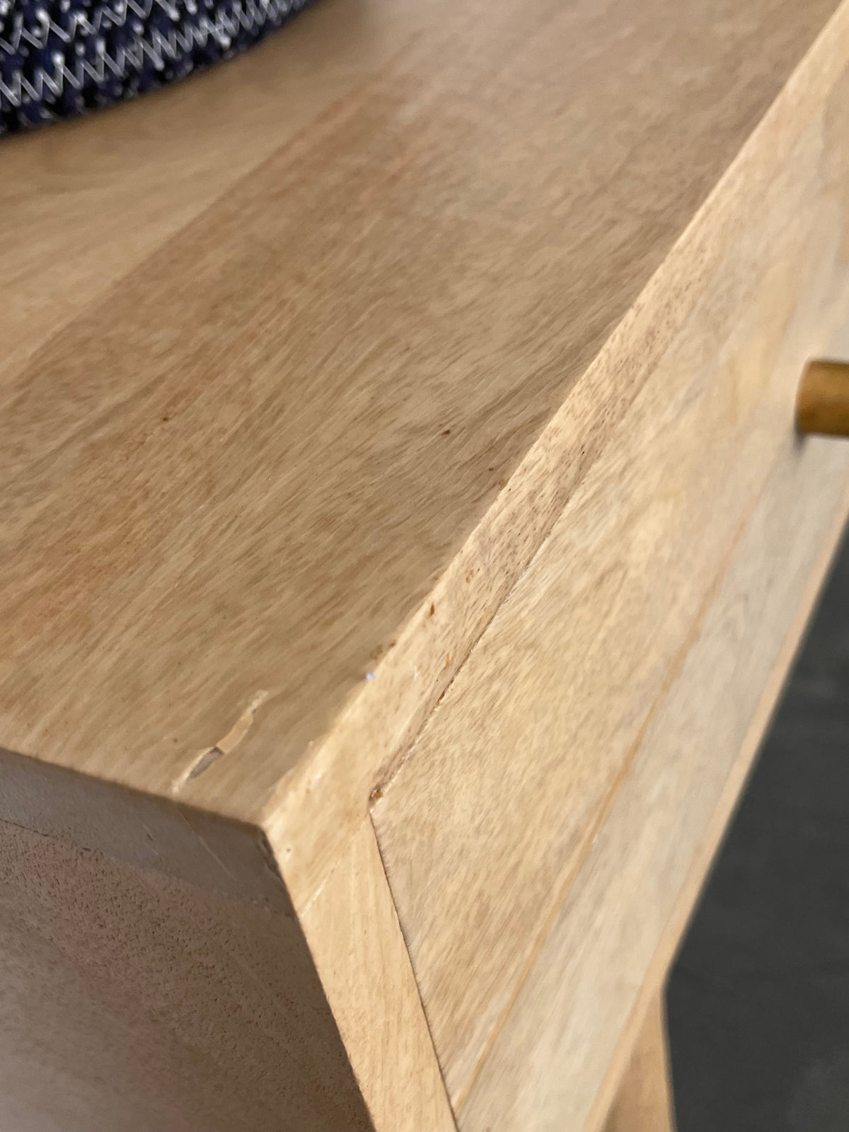 Minimalist Mango Oslo Console, Dressing Table, and Desk (Damaged)