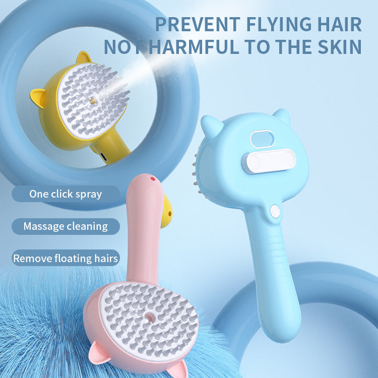 Rechargeable Mist Hair Cleaning Brush