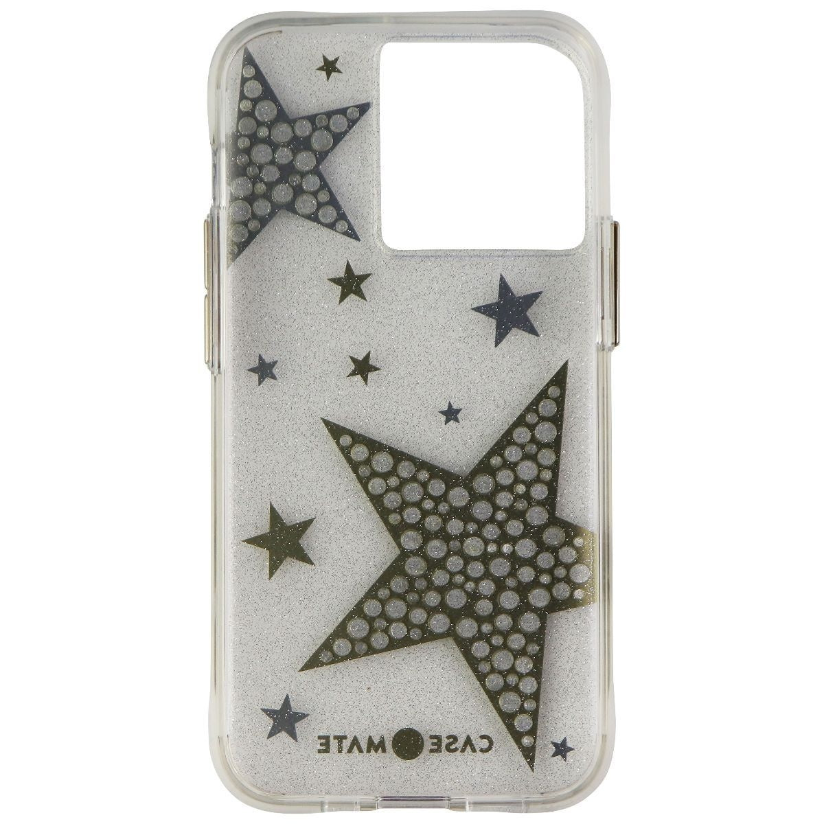 Case-Mate Sheer Superstar Case for iPhone 13 Pro - Clear/Rhinestone Stars - New