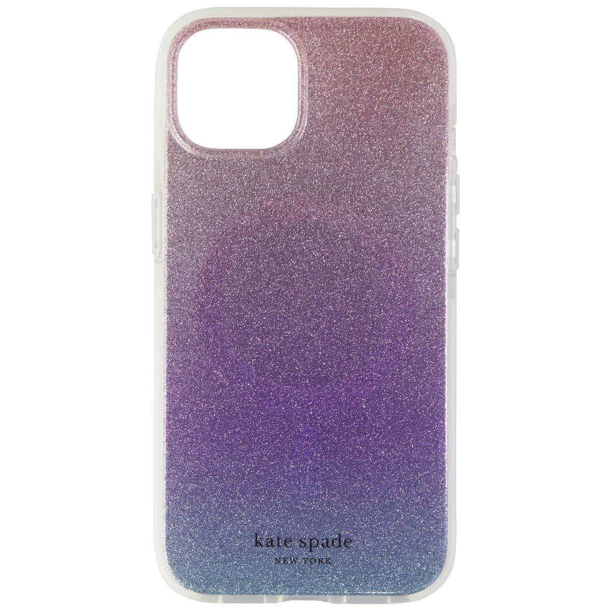 Kate Spade Defensive Hardshell  Case for MagSafe  iPhone 13 / 14 - Ombre Glitter - New
