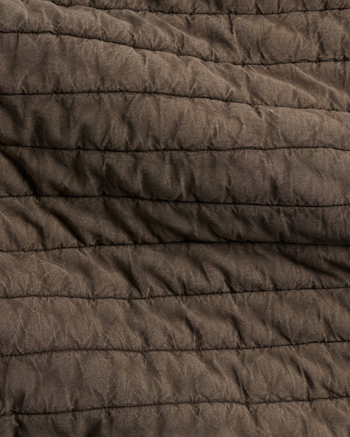 Garment Dyed Channel Body Pillow Cover - FINAL SALE (Warm Grey)