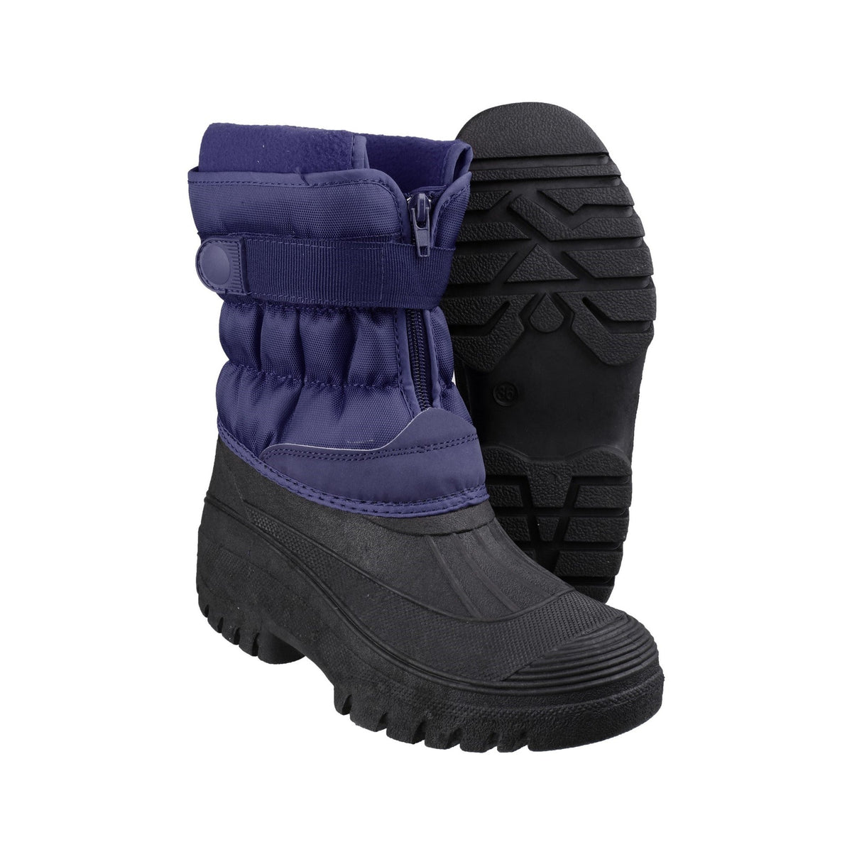 Cotswold Chase Mens Winter Boots - Navy