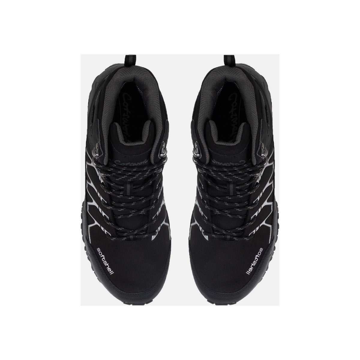 Cotswold Abbeydale Mens Mid Hiker - Black/Grey