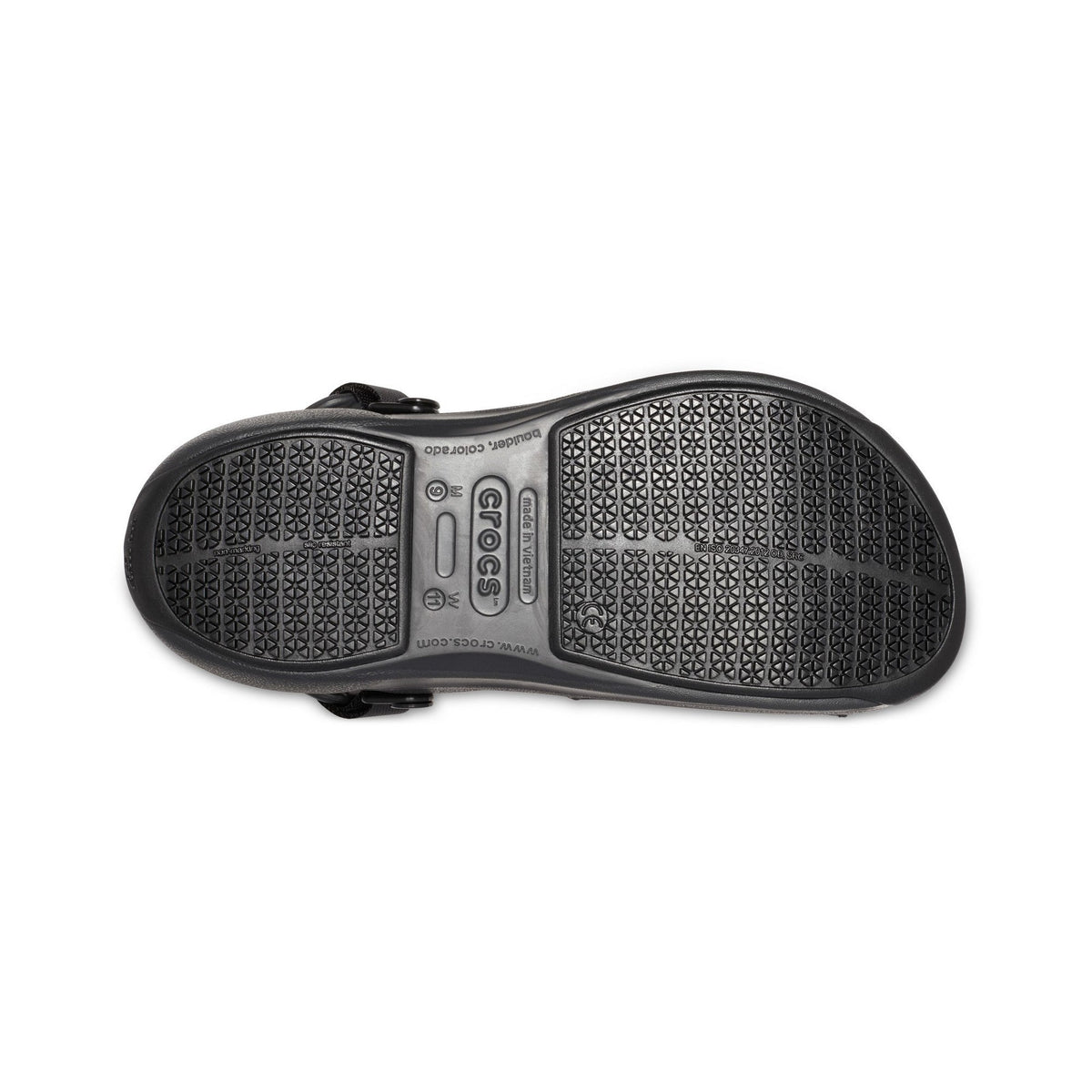 Crocs Bistro Pro Literide Unisex Slip On Clog - Black
