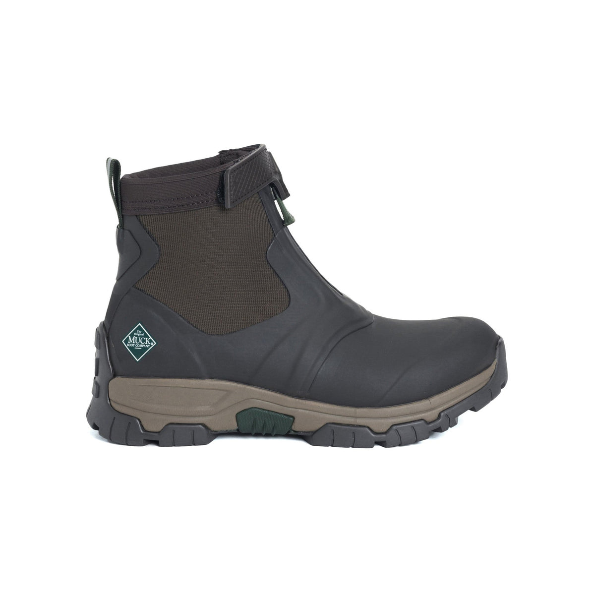 Muck Boots Apex Mid Zip Mens Wellingtons - Dark Brown