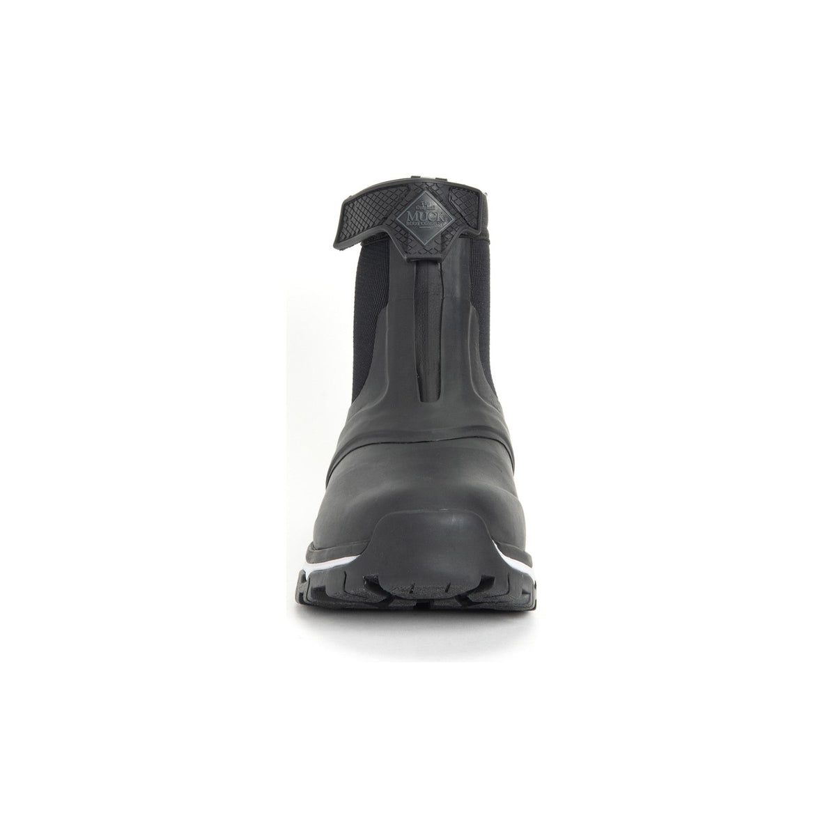 Muck Boots Apex Mid Zip Womens Wellington - Black/White