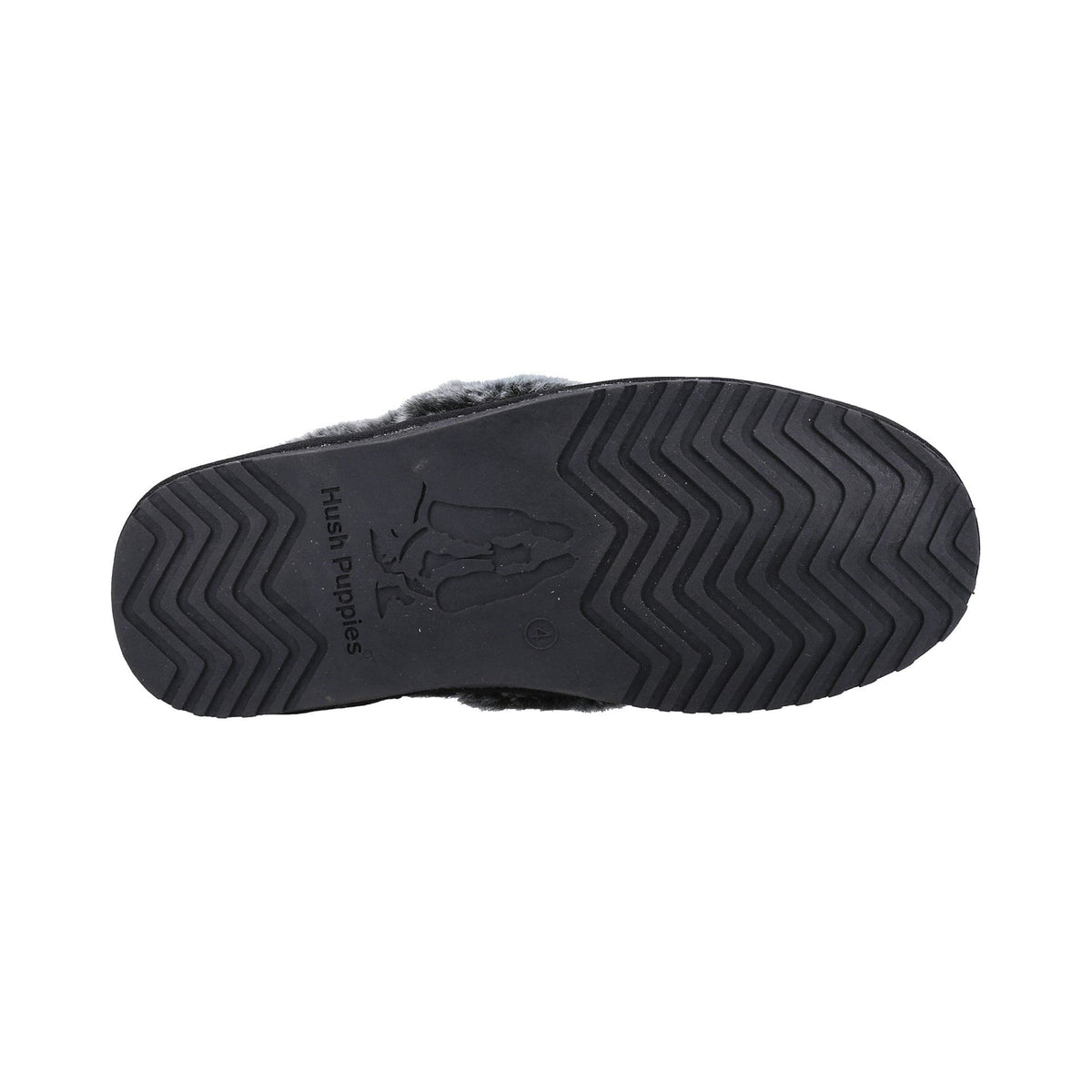 Hush Puppies Ariel Womens Slipper - Black