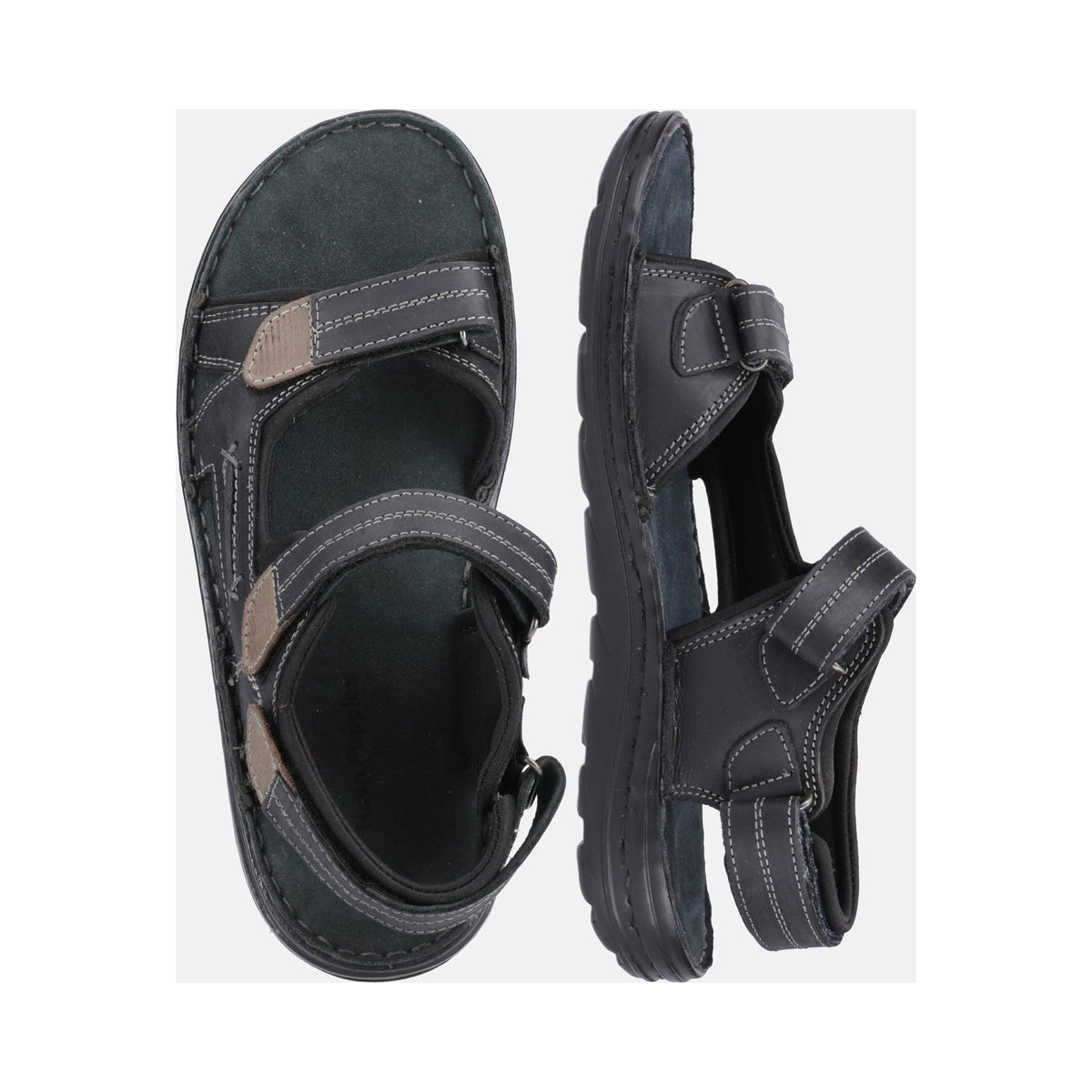 Hush Puppies Alistair Mens Sandal - Black