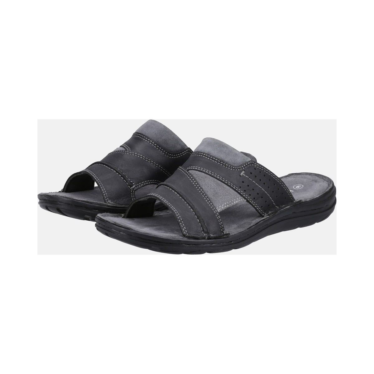 Hush Puppies Archer Mens Mule Sandal - Black