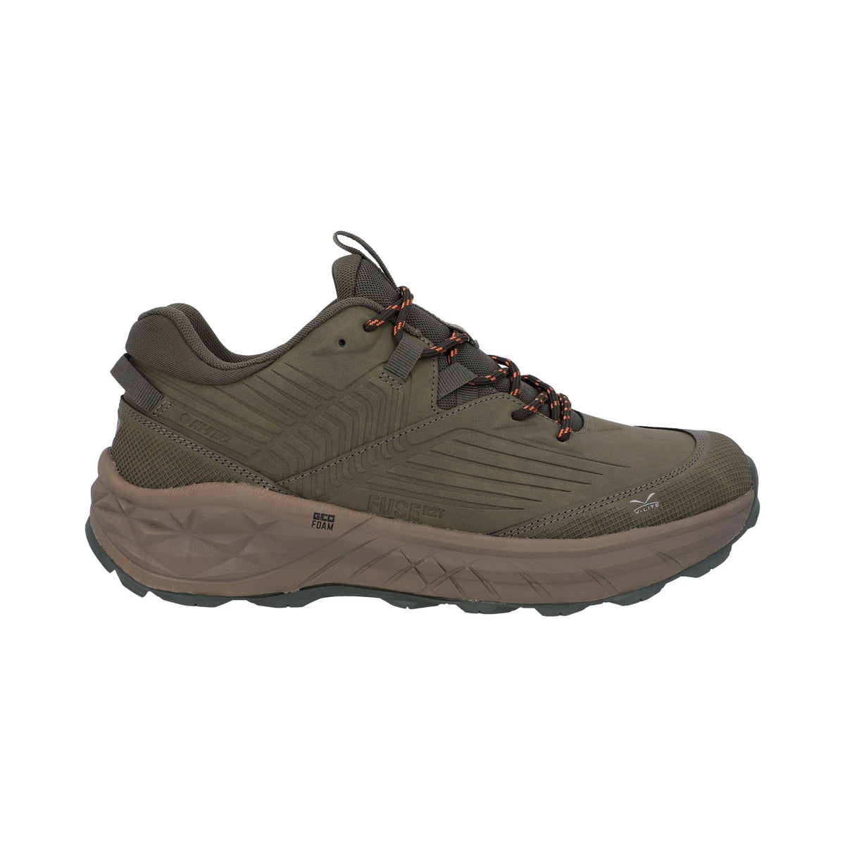 Hi-Tec Fuse Trek Mens Hiking Shoes - Light Olive