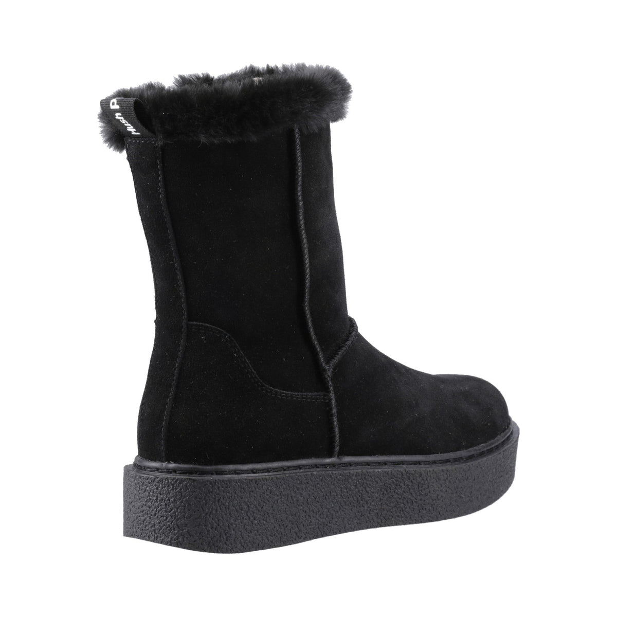 Hush Puppies Becca Mid Boot Womens - Black