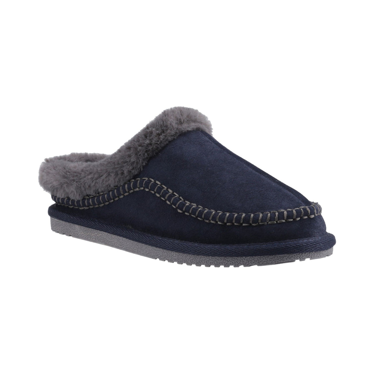 Hush Puppies Anika Womens Slippers - Navy