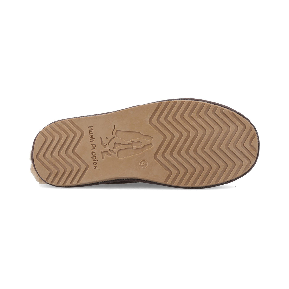 Hush Puppies Anika Womens Slippers - Chocolate